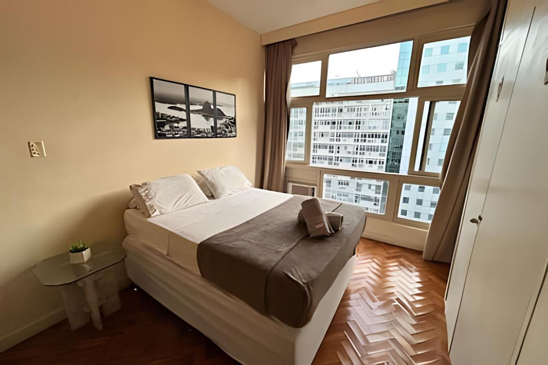 Apartamento Em Copacabana Com Vista Lateral Do Mar Rio de Janeiro Eksteriør billede