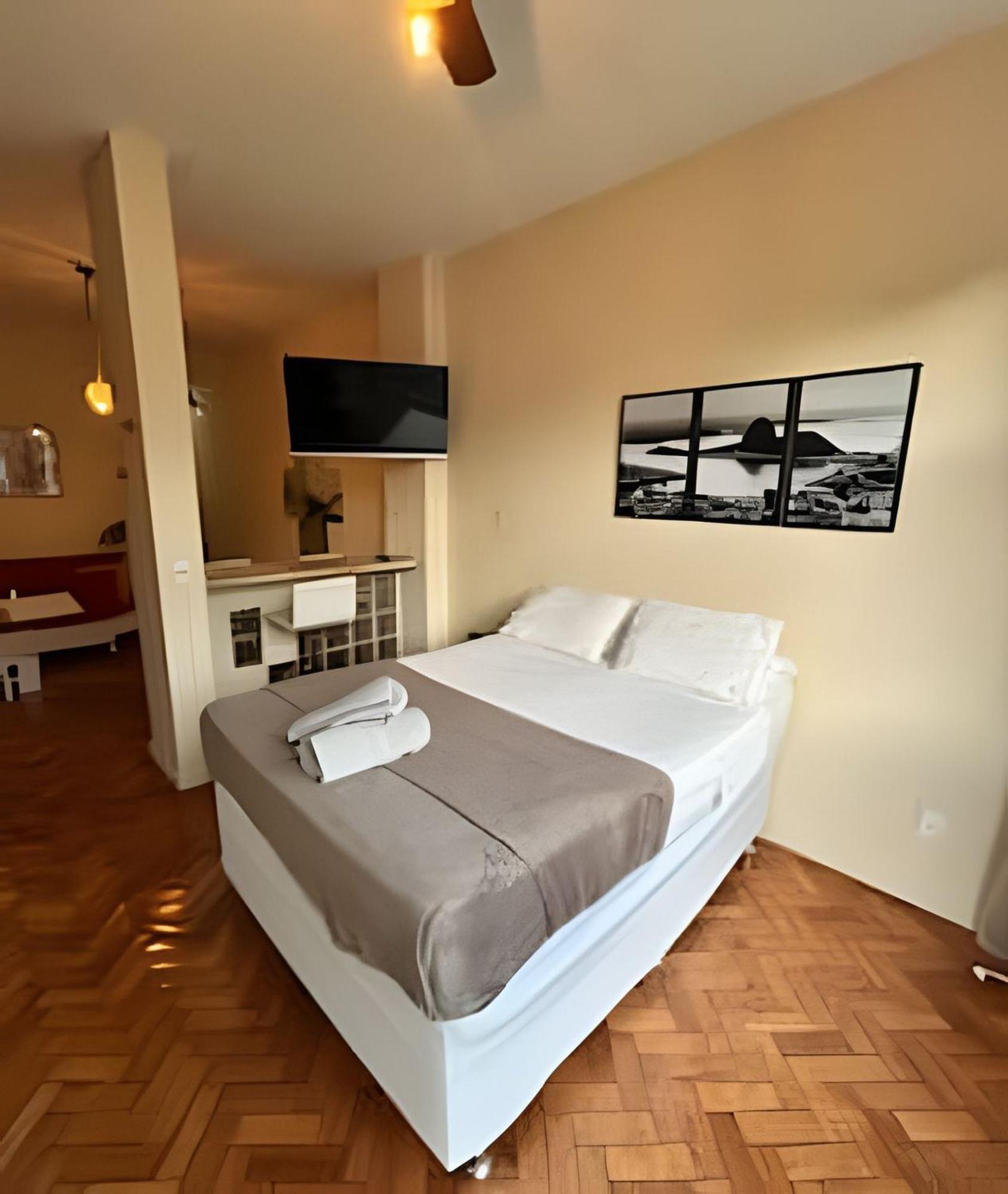 Apartamento Em Copacabana Com Vista Lateral Do Mar Rio de Janeiro Eksteriør billede
